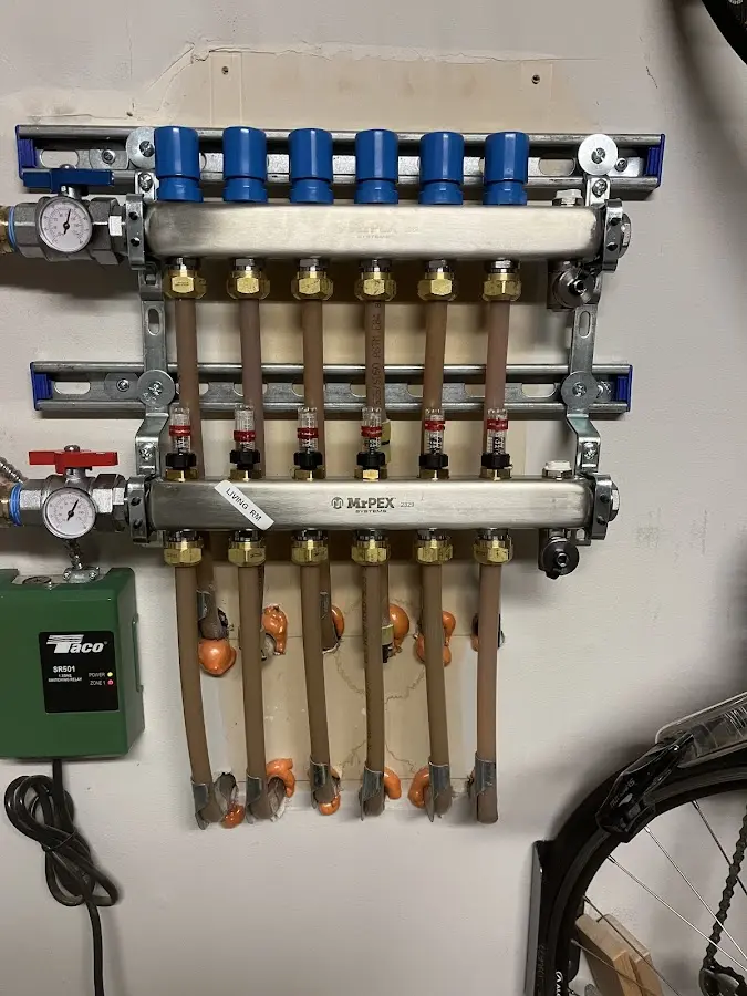 Plumber performing Leak Detection at a residential property in Elizabeth City